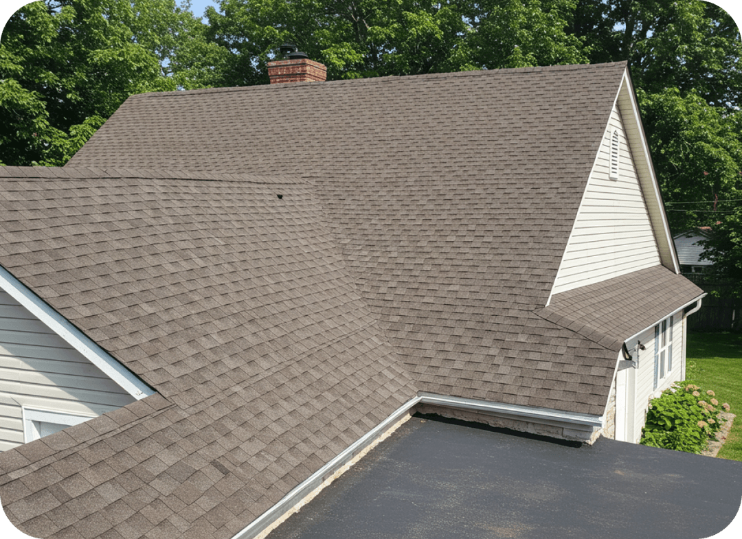 roof replacement process in Edmonton residential home