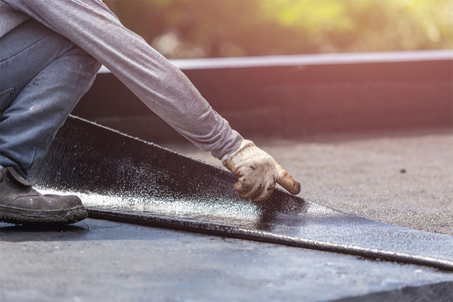 flat roof service in Edmonton property