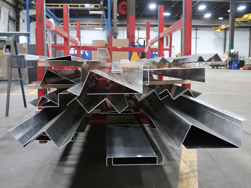 Custom brake-formed aluminum