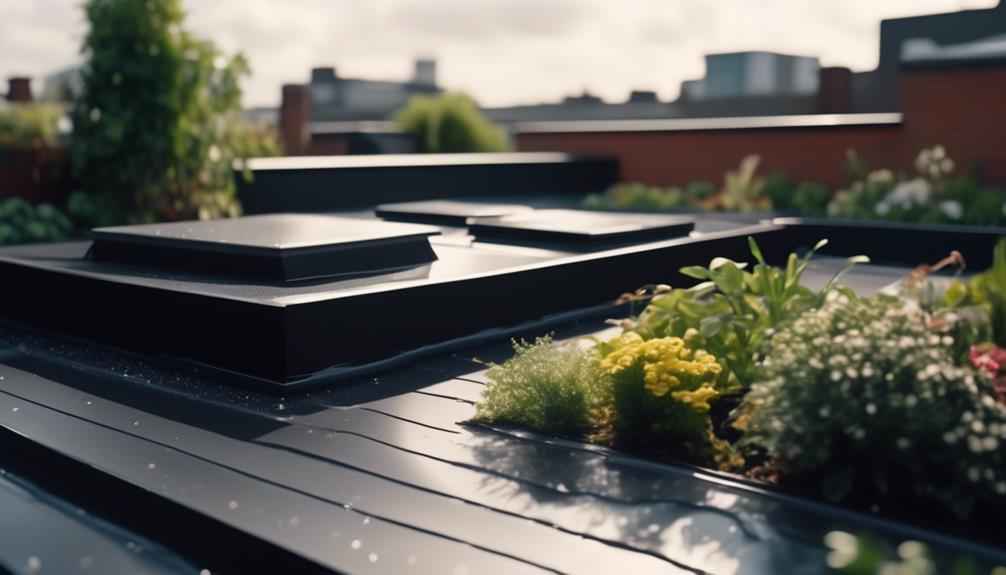 flat roof installation by experts in Edmonton