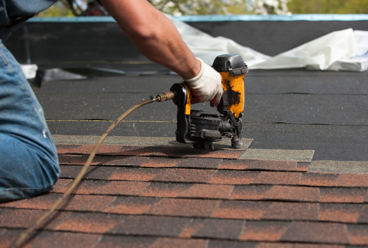 professional roofing installation in East York home