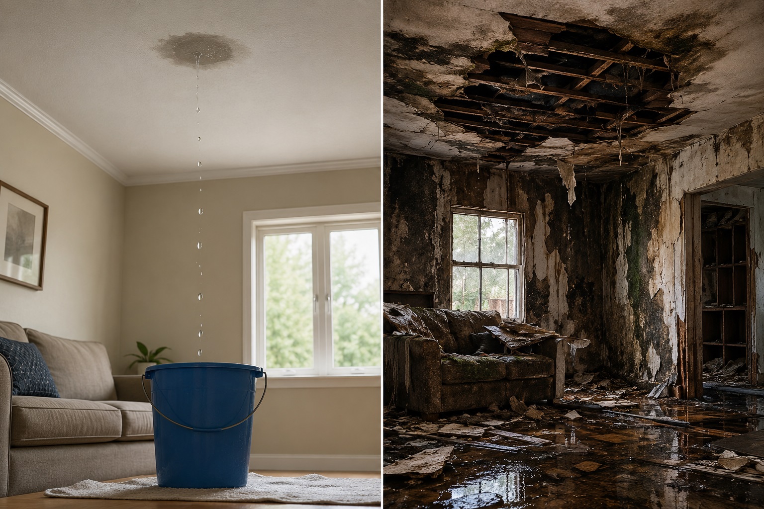 Small Roof Leak Today, Major Damage Tomorrow What Homeowners Should Know