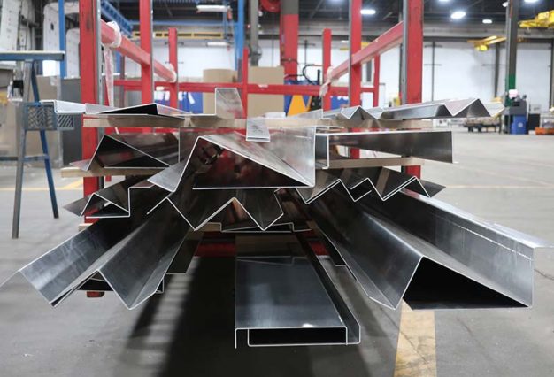 Custom brake-formed aluminum