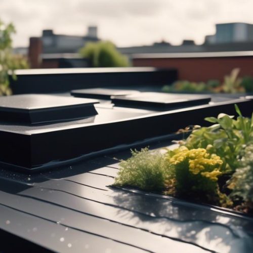 flat roof installation by experts in Edmonton