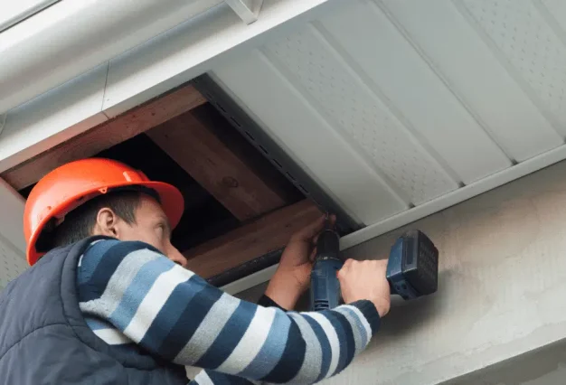 Soffit replacement process in Edmonton